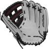 imageWILSON 2024 A1000 Outfield Baseball Gloves  1225quot and 125quotSilverBlackRed