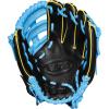 imageWILSON A500 Youth Baseball GlovesBlackCool BlueYellow
