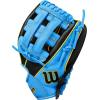 imageWILSON A500 Youth Baseball GlovesBlackCool BlueYellow