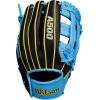 imageWILSON A500 Youth Baseball GlovesBlackCool BlueYellow