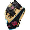 imageWILSON Fall 2024 A1000 Infield Baseball GlovesBlondeBlackCool Blue