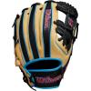 imageWILSON Fall 2024 A1000 Infield Baseball GlovesBlondeBlackCool Blue