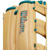 imageWILSON Fall 2024 A1000 Infield Baseball GlovesBlondeTealOrange