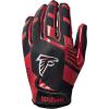 imageWILSON NFL Stretch Fit Football Gloves  Youth and Adult SizesAtlanta Falcons
