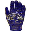 imageWILSON NFL Stretch Fit Football Gloves  Youth and Adult SizesBaltimore Ravens