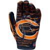imageWILSON NFL Stretch Fit Football Gloves  Youth and Adult SizesChicago Bears