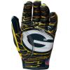 imageWILSON NFL Stretch Fit Football Gloves  Youth and Adult SizesGreen Bay Packers