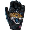 imageWILSON NFL Stretch Fit Football Gloves  Youth and Adult SizesJacksonville Jaguars
