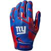 imageWILSON NFL Stretch Fit Football Gloves  Youth and Adult SizesNew York Giants
