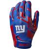 imageWILSON NFL Stretch Fit Football Gloves  Youth and Adult SizesNew York Giants