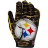 imageWILSON NFL Stretch Fit Football Gloves  Youth and Adult SizesPittsburgh Steelers