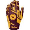 imageWILSON NFL Stretch Fit Football Gloves  Youth and Adult SizesWashington Commanders