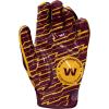 imageWILSON NFL Stretch Fit Football Gloves  Youth and Adult SizesWashington Commanders
