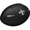 imageWILSON NFL Team Metallic Premiere Footballs  Official SizeNew Orleans Saints