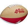 imageWILSON NFL Team Retro Football  MiniSan Francisco 49ers