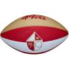 imageWILSON NFL Team Retro Football  MiniSan Francisco 49ers