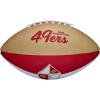 imageWILSON NFL Team Retro Football  MiniSan Francisco 49ers