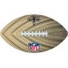 imageWILSON Unisex NFL Team Tailgate FootballsNew Orleans Saints