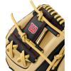 imageWilson 2024 A900 PF1125 Pedroia Fit 1125 Infield Baseball GloveBlondeBlackRed