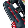 imageWilson Fall 2024 A2K Baseball GlovesNavyRedNeon Green
