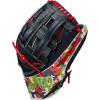 imageWilson Fall 2024 A2K Baseball GlovesNavyRedNeon Green