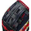 imageWilson Fall 2024 A2K Baseball GlovesNavyRedNeon Green