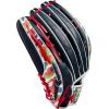 imageWilson Fall 2024 A2K Baseball GlovesNavyRedNeon Green
