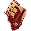 imageWilson Fall 2024 A2K Baseball GlovesRedBlonde