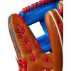 imageWilson Fall 2024 A2K Baseball GlovesSaddle TanRoyalRed