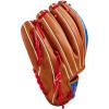 imageWilson Fall 2024 A2K Baseball GlovesSaddle TanRoyalRed