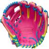 imageWilson Fall 2025 A2000 Baseball GlovesBlueOptic YellowPink