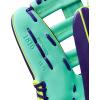 imageWilson Fall 2025 A2000 Baseball GlovesPurpleSeafoamOptic Yellow