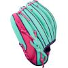 imageWilson Fall 2025 A2000 Baseball GlovesSeafoamFlamingoOptic Yellow