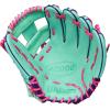 imageWilson Fall 2025 A2000 Baseball GlovesSeafoamFlamingoOptic Yellow