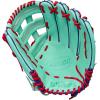 imageWilson Fall 2025 A2000 Baseball GlovesSeafoamPurpleRed