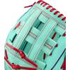 imageWilson Fall 2025 A2000 Baseball GlovesSeafoamPurpleRed
