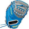 imageWilson Fall 2025 A2000 Fastpitch GlovesSky BlueGreyLavender