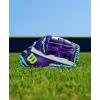 imageWilson Fall 2025 A2000 Fastpitch GlovesWhitePurpleSeafoam