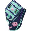 imageWilson Fall 2025 A2K Baseball GlovesNavySeafoamPink