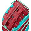 imageWilson Fall 2025 A2K Baseball GlovesTealSeafoamRed