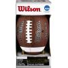 imageWilson NCAA Supreme Composite Leather Football wPump ampamp Tee  Junior Size BrownOne Size