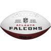 imageWilson NFL Live Team Autograph FootballAtlanta Falcons