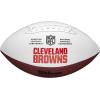 imageWilson NFL Live Team Autograph FootballCleveland Browns