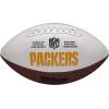 imageWilson NFL Live Team Autograph FootballGreen Bay Packers