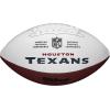 imageWilson NFL Live Team Autograph FootballHouston Texans