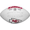 imageWilson NFL Live Team Autograph FootballKansas City Chiefs