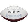 imageWilson NFL Live Team Autograph FootballLas Vegas Raiders