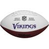 imageWilson NFL Live Team Autograph FootballMinnesota Vikings