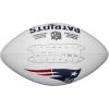 imageWilson NFL Live Team Autograph FootballNew England Patriots