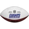 imageWilson NFL Live Team Autograph FootballNew York Giants